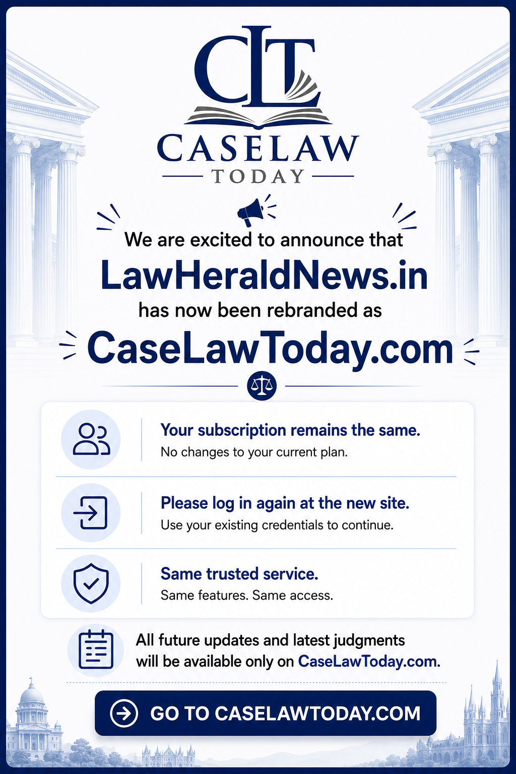 CaseLaw Today Migration